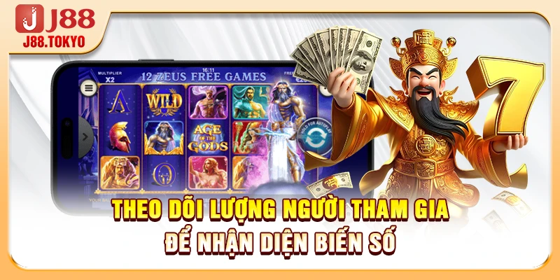 Theo dõi lượng người tham gia để nhận diện biến số